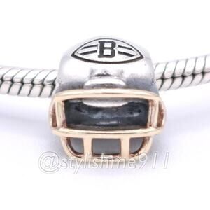 RARE - Authentic PANDORA Cleveland Browns NFL Helmet - USB790570-G108